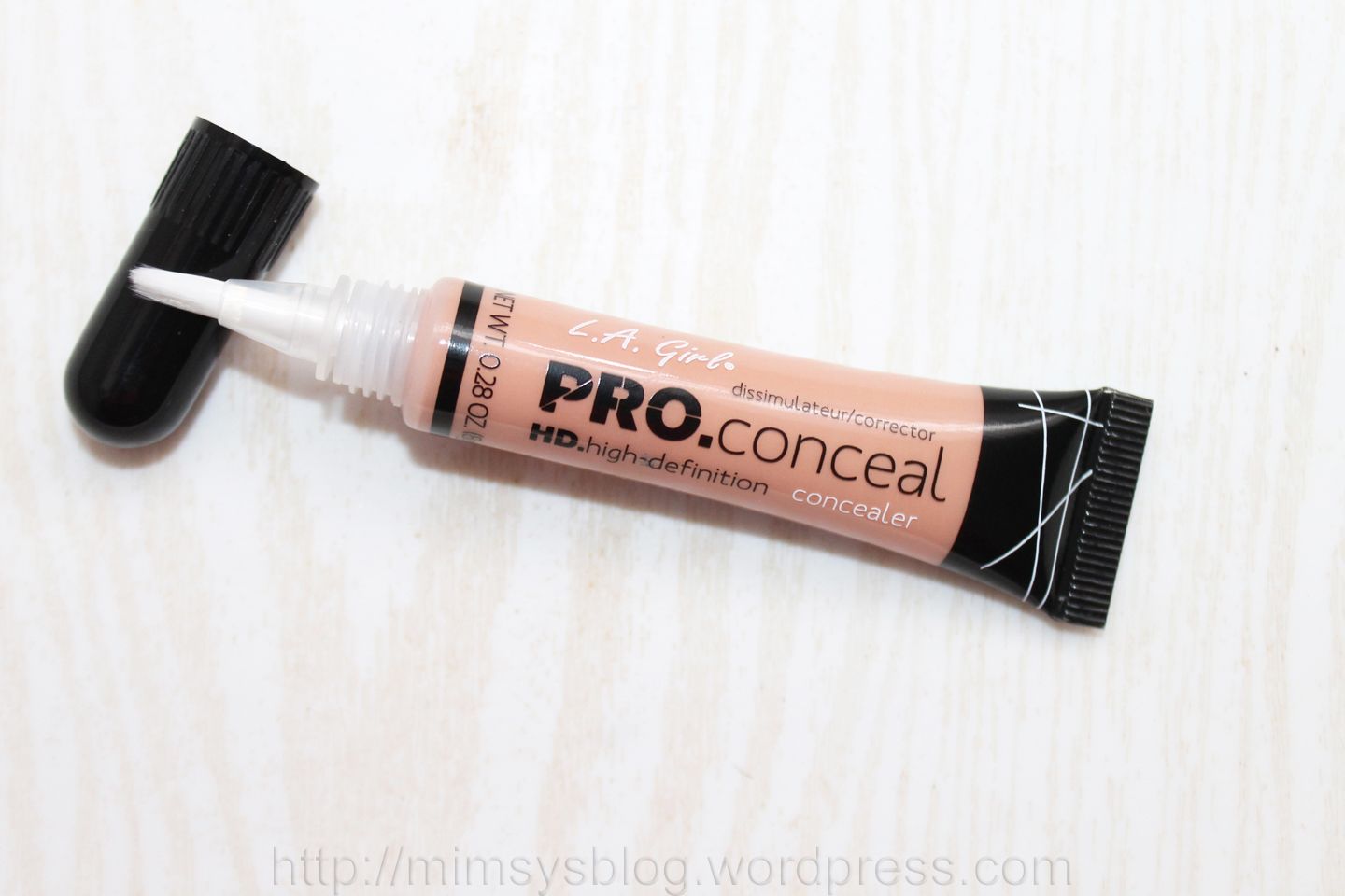 Peach Corrector Swatches Hard Candy Sheer Envy Color Correct Cushion Wonder & L.A. Girl HD Pro